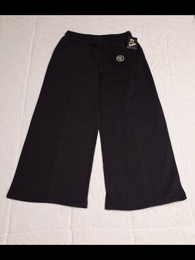 art class Black Wide-Leg Kids Sweatpants (TC-101)